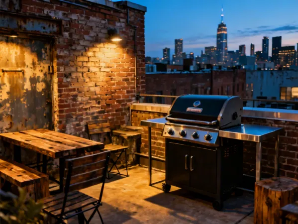 Urban Industrial Outdoor Space