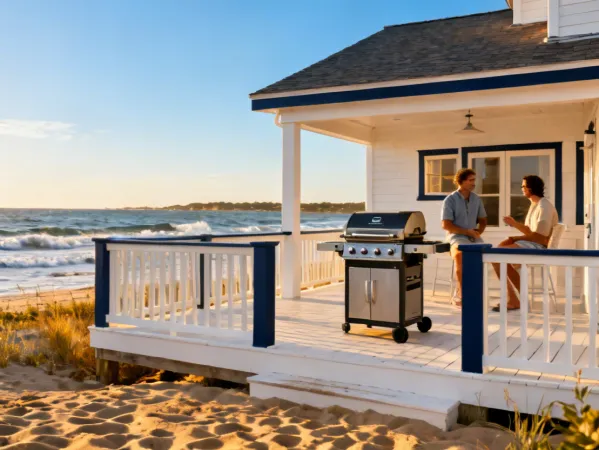 Coastal Nautical Outdoor Living
